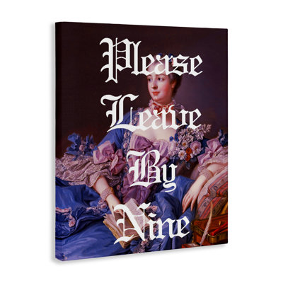 Veuillez quitter la toile par Nine, conception de Lil 'Rue