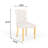 70" Rectangle Dining Set, Luxurious White Faux Marble Top, X-Shaped Stainless Steel Base, Velvet Upholstered Chairs with Tufted Nailhead Trim-2100254614-2100254621