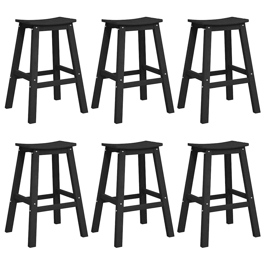 Vidaxl Garden Bar Set 6 Pcs HDPE