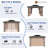 Solid Cedar Wood Patio Gazebo With Curtains And Mesh Screens-110407493