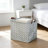 4Pcs,Large Capacity Fabric Storage Basket For Laundry, Toys, And Home Organization - Foldable, Water-Resistant, And Durable Square Design