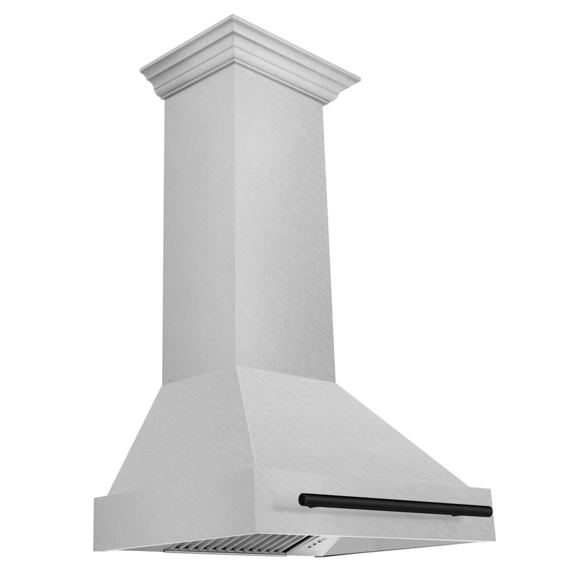 30" ZLINE Autograph Edition Fingerprint Resistant Stainless Steel Range Hood with Fingerprint Resistant Stainless Steel Shell