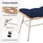 Repose-pieds en osier avec coussin Sunbrella® Annamarja-127876768
