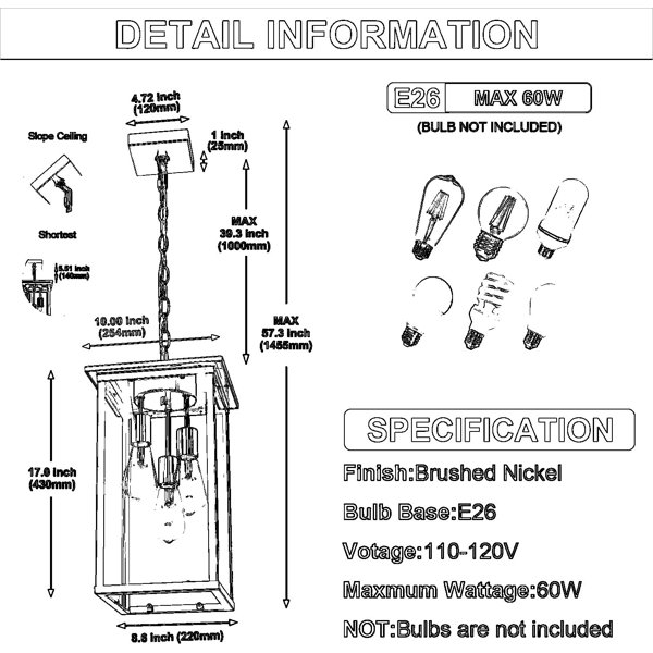 Product Dimensions