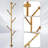 Vertical Wall Coat Rack