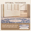 Tapis persan traditionnel audacieux en grès, couleur marine, ivoire, or, vert et rose, lavable à la machine, antidérapant, à poils courts, adapté à l'intérieur et à l'extérieur, idéal pour le salon, la chambre, la salle à manger, l'entrée, le couloir ou le bureau.-1576534604