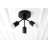 Vancouver 3-Light Minimalist Semi-Flush Mount Ceiling Light-1743209197