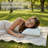 Bamboo Travel Pillow - Premium Memory Foam & Cooling Cover-124390893