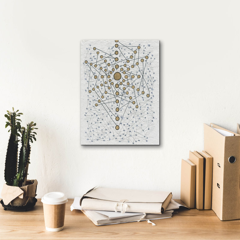  «Chakra Web» par Lori Arbel, art mural sur toile, 12 po x 16 po, H 16 po x l 12 po