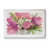 White Framed Print