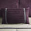 Édredon 7 pièces pourpre grand - aspect suède, coussins décoratifs, lavable à la machine, douceur en faux suède froissé, literie, entretien facile-128921343-128921334