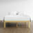 14" Heavy Duty Metal Bed Frame with Wood Pattern, Noise Free Platform Bed with Steel Slats & Underbed Storage, No Box Spring Needed-68817914