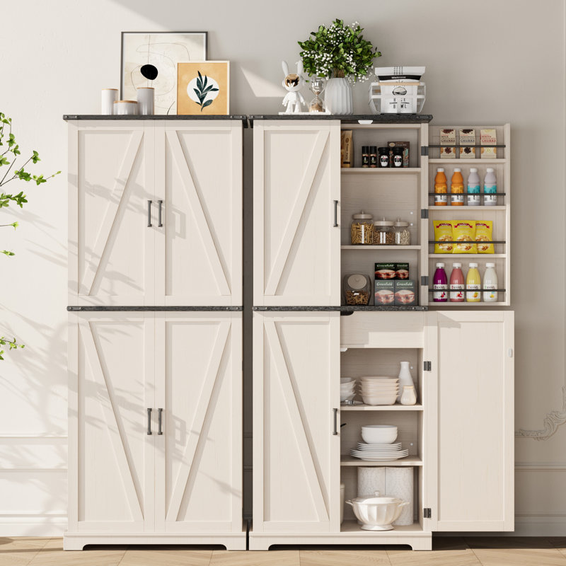 Garde-manger 71 po, Blanc