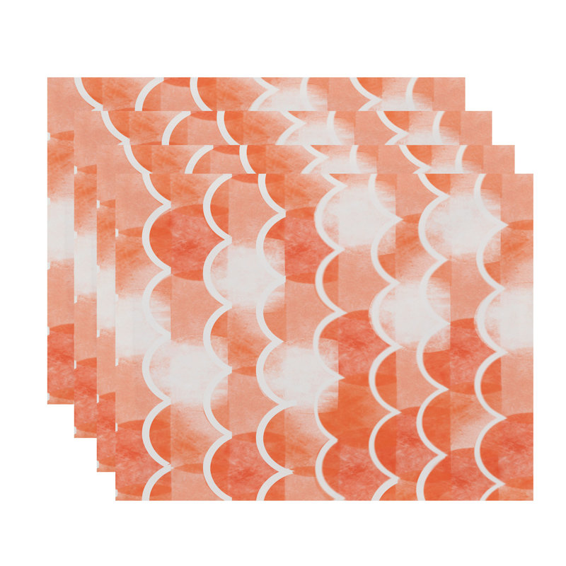 Napperon 18 "Aksel, Orange