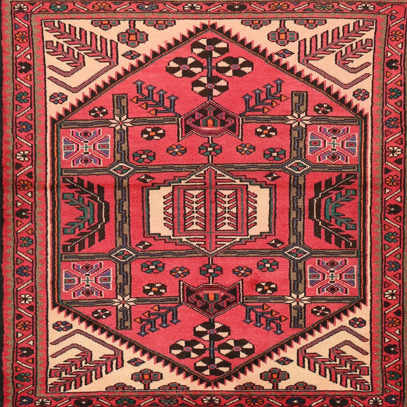 Oriental Indoor Rug, Square 7'
