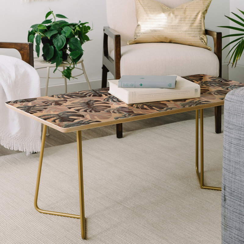 Table basse en cendre et en cendres palm springs