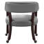 Fauteuil à accoudoirs en bois massif Alandria-39708153
