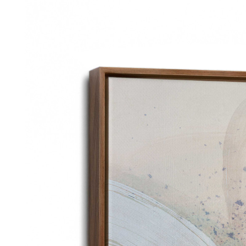 «Iridescent Oceania I» par Victoria Barnes, reproduction d'art sur toile, Brun, H 36 po x l 36 po