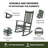 Outdoor Emjay Rocking Solid Wood Chair-1273369245