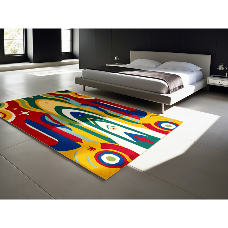 Tapis Spirité Jive, Rectangulaire 2 pi x 3 pi