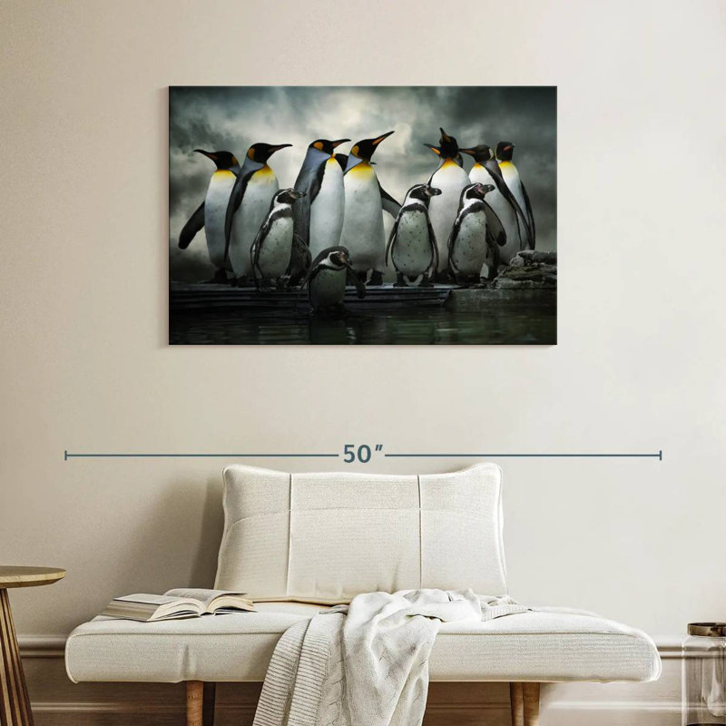 Manchot pingouin, H 26 po x l 39 po
