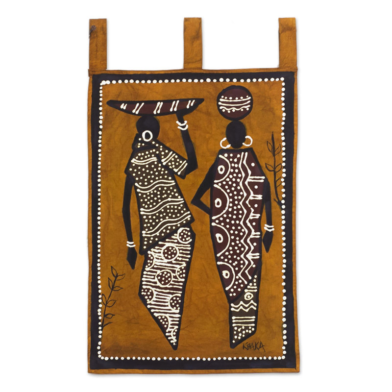 Hand Woven Plastic / Acrylic Wall Hanging