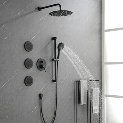 Complete Shower System with Bodysprays