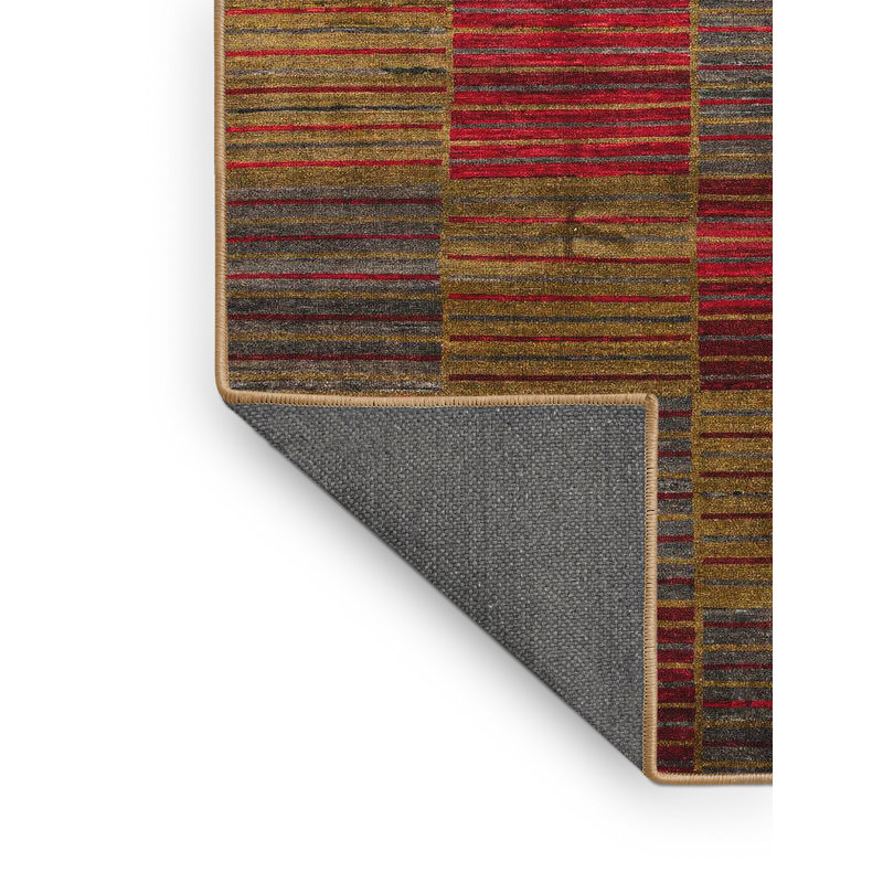 Abstract Indoor Rug, Rectangle 7' x 9'