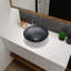Lavabo de salle de bain 16,5 po Elegance Plexi Home