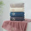 Ensemble de 5 serviettes d'hôtel / invité, brodé de luxe, multi-usages, à séchage rapide, doux / absorbant, 29 po x 14 po