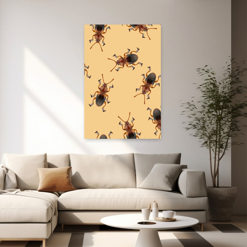 Art contemporain contemporain, H 60 po x l 40 po