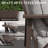 2 Piece Outdoor Patio Set, 70” All-Weather Metal 3-Seat Metal Patio Sofa And Rectangular Coffee Table , Khaki Frame With Gray Cushions-586228533-586228535