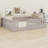 Wood Platform Bed With Guardrail-341466301