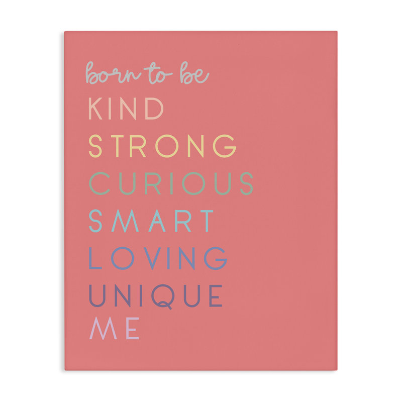 «Born To Be Adjectives», conception par Anna Quach, H 48 po x l 36 po