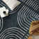 Bohemian Lines Washable Non Slip Area Rugs