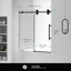 Porte de baignoire coulissante simple sans cadre l 60 po x H 66 po-83967797