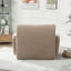 42 chaises d'appoint rembourrées modernes en chenille de 42 po avec sièges profonds, fauteuil de lecture confortable pour toute pièce-1124592030