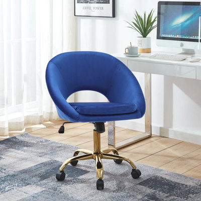 Velvet Office Chair