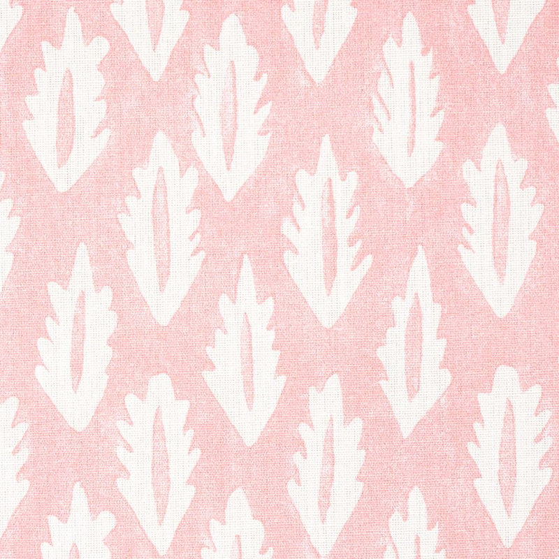 Schumacher x Molly Mahon Forest Fabric, Pink
