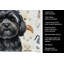 Torchon noir Lhasa Apso-1234934441