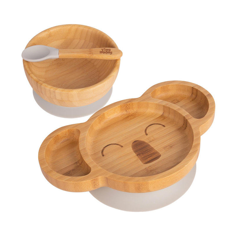 Piece Dinnerware Set, Grey