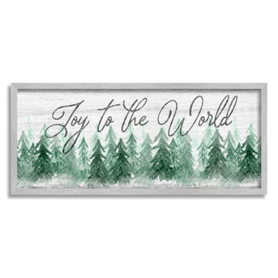 " Joy To The World Pine Trees " by Natalie Carpentieri