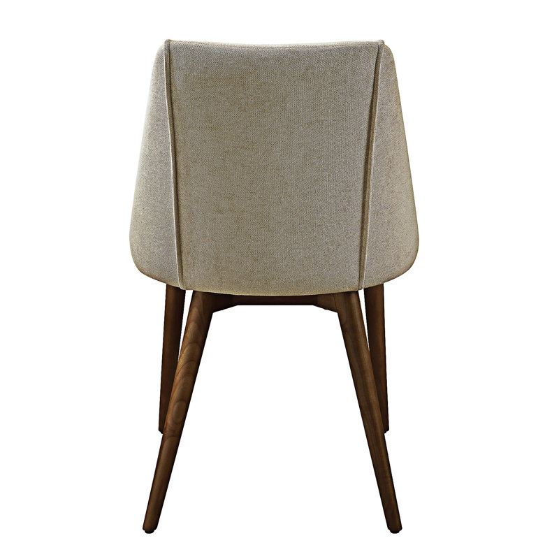 Chaise d'appoint rembourrée (ensemble de 2)