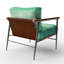 Out To Sea - Fauteuil rembourré d'appoint nautique et de plage-135417135