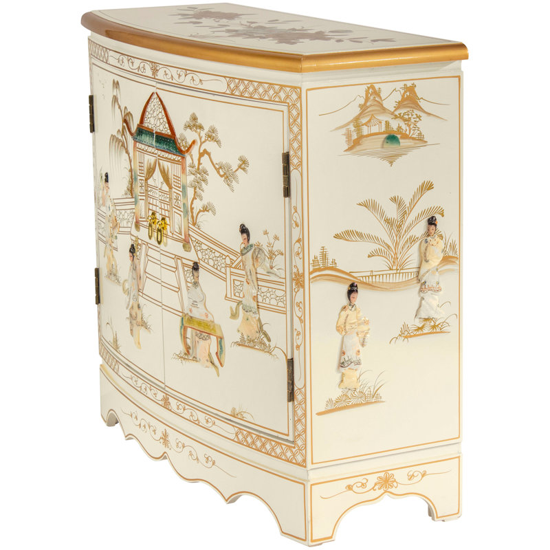 Armarni Solid Wood Accent Cabinet