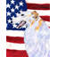 2 côtés en polyester de 2 côtés american drapeau de jardin-1288238555