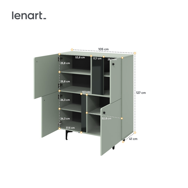 Sideboard, Light Sage Green