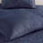 3 Piece Reversible Bedspread Set Navy Full/Queen