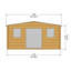 Princeton 16 x 16 Ft. Tongue and Groove Log Cabin-75167767