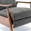 Fauteuil inclinable à accoudoirs en bois-1752443932